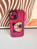 帥璽（SHUAIXI） 適用蘋(píng)果14/pro/max手機殼 iPhone14plus全包鏡頭防摔卡通個(gè)性創(chuàng  )意硅膠新款泡芙軟殼松鼠男女 【酒紅色】松鼠-贈膜+掛繩 蘋(píng)果14 曬單實(shí)拍圖