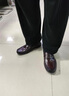 零度男鞋秋季新款頭層牛皮商務(wù)休閑皮鞋男軟底一腳蹬豆豆鞋百搭樂(lè )福鞋 暗棕 標準皮鞋碼 41 (255mm) 曬單實(shí)拍圖