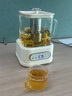 KUSECT德國養生壺煮茶器燉煮一體煮茶壺燒水壺保溫一體全自動(dòng)恒溫全玻璃辦公室小型女士母嬰級材質(zhì)煮粥 莫蘭迪/燉盅款 1L 曬單實(shí)拍圖