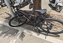 喜德盛山地自行車(chē)黑客500 X6鋁合金車(chē)架27.5大輪徑 油壓碟剎24速變速 深灰/白17(適合身高170-185cm） 曬單實(shí)拍圖
