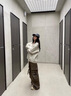 DXOT日系少年感復(fù)古穿搭外套女小個子韓系秋季休閑寬松棒球服夾克上衣 【版淺灰色外套】 M 45-55kg 曬單實拍圖