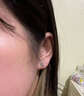 F136十字鈦合金耳釘女養耳洞防致敏發(fā)炎耳骨蝸釘睡覺(jué)免摘個(gè)性耳飾 F136十字耳釘一只【桿粗1.0mm/桿長(cháng)8mm】單個(gè) 曬單實(shí)拍圖
