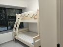 林氏家居實(shí)木兒童床女孩男孩臥室小戶(hù)型房高低床LH230A1 曬單實(shí)拍圖