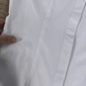 簡(jiǎn)蜓白襯衫女氣質(zhì)V領(lǐng)襯衣工裝套裝工作服面試職業(yè)裝正裝空姐空乘制服 長(zhǎng)袖條紋白色襯衫 M 曬單實(shí)拍圖