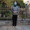 俞兆林媽媽春裝時(shí)尚碎花薄款外套中老年人女裝春秋洋氣開衫短款夾克上衣 1065藍(lán)色 2XL 參考105-120斤 曬單實(shí)拍圖