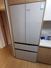 西門子（SIEMENS）504L無界平嵌法式多門雙循環(huán)冰箱機皇 超薄嵌入式零嵌 國家補貼四開門 鋼化玻璃 晶耀KF89BEA63C 曬單實拍圖