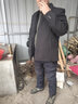 保羅森奈（POLUOSENA）夾克秋冬季中老年翻領(lǐng)保暖爺爺加棉加厚爸爸裝棉服外穿老人外套男 秋冬【夾棉加厚】-黑色 195【推薦體重180-195斤】 曬單實(shí)拍圖