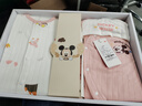 迪士尼（Disney）嬰兒衣服新生兒禮盒純棉春秋季初生套裝剛出生滿(mǎn)月寶寶見(jiàn)面禮物 童趣米奇粉19件套四季款 66cm (3-6個(gè)月)百天禮 曬單實(shí)拍圖