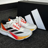 adidas ADIZERO BOSTON 12超輕緩震回彈馬拉松玻纖柱跑鞋阿迪達(dá)斯 象牙白/黑色/橙紅   42 曬單實(shí)拍圖