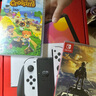Nintendo Switch 任天堂Switch OLED版/續(xù)航增強(qiáng)款（海外版） NS家用體感游戲機(jī) NSOLED白色+塞爾達(dá)1＋塞爾達(dá)2 日版 曬單實(shí)拍圖