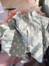 男生女生23款童裝女童春裝外套洋氣中小童兒童春秋夾克衣服潮 綠色 120cm 曬單實拍圖