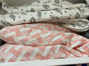 良良嬰兒隔尿墊成人防水可洗護理墊中老年防尿濕床墊可機洗加大加厚 【含40%苧麻】格彩·粉-1.5*2m 親膚透氣-大床隔尿墊 曬單實(shí)拍圖