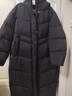 ONLY冬季90白鴨絨簡(jiǎn)約百搭寬松長(cháng)款羽絨服女|124412004 H1Z 黑色 L 170/88A 曬單實(shí)拍圖