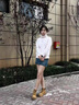 予瑾高領(lǐng)雪尼爾毛衣女2024年秋冬新款慵懶風(fēng)套頭加絨寬松針織打底衫厚 粉色 S 80--95斤 曬單實(shí)拍圖