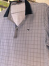 柒牌polo衫男短袖春夏千鳥(niǎo)格滿(mǎn)印翻領(lǐng)上衣 曬單實(shí)拍圖