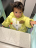 巴拉巴拉兒童羽絨服女童男童裝2025年嬰兒寶寶冬季保暖外套厚萌趣可愛(ài) 紅色小猴61003-灰鴨絨 100 （充絨量76g 適合2-3歲） 曬單實(shí)拍圖