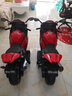 貝多奇（BEIDUOQI）兒童大號(hào)摩托電動(dòng)車小孩可坐雙人電動(dòng)摩托車大人帶寶寶玩具摩托車 高配+紅色+12V7A超威電瓶 曬單實(shí)拍圖