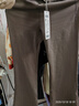 森馬（Semir）休閑褲女磨毛長(zhǎng)褲純色簡(jiǎn)約風(fēng)2024秋季女士彈力喇叭褲109724127005 曬單實(shí)拍圖