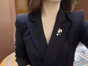 COISEE.YL蓮花胸針女胸花大氣百搭森系小眾設(shè)計(jì)輕奢高檔西裝配飾個(gè)性 蓮花胸針 曬單實(shí)拍圖