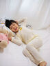 小番薯potatokids2025春夏兒童內(nèi)衣套裝排汗男女童寶寶家居服套裝 奶油 110 曬單實拍圖