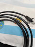 力特（Z-TEK）六類網線 CAT6類千兆網線高速連接線工程家用電腦筆記本路由器監(jiān)控游戲電競八芯雙絞線成品跳線 六類非屏蔽【黑色】 1.5米 曬單實拍圖