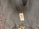 真維斯（JEANSWEST）牛仔褲男款2025秋季新款寬松直筒闊腿男褲潮流百搭休閑長(cháng)褲子男裝 040淺藍 5XL 【190-210斤】 曬單實(shí)拍圖