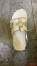 北面（The North Face）拖鞋涼鞋女戶外輕便舒適運(yùn)動(dòng)休閑百搭春夏上新|8ADS TOB/米白色 8 39 曬單實(shí)拍圖