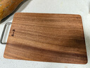 張小泉 烏檀木整木菜板加厚實(shí)木切菜板砧板 C53000100（30*20*2.2cm） 曬單實(shí)拍圖
