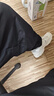 森馬（Semir）休閑褲男工裝褲寬松直筒褲子秋季戶(hù)外長(cháng)褲純棉松緊腰101524127112 曬單實(shí)拍圖