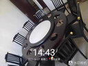 臻玲新中式火鍋?zhàn)离姶艩t一體一人一鍋酒店商用實木圓桌家用小火鍋?zhàn)雷?黑紫檀色（配雪山白巖板轉(zhuǎn)盤） 1.8米 10椅+10個電磁爐 曬單實拍圖