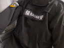 嬰佳福保安服裝春秋長(cháng)袖工作服全套2025款夏秋冬季作訓服黑制服執勤套裝 春秋-長(cháng)袖(單上衣)+標志 L (170) （建議120-135斤） 曬單實(shí)拍圖