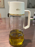 小熊（Bear）油壺 調(diào)料瓶抗菌玻璃油瓶醬油瓶600ml 自動開合不掛油CX-W0058 曬單實(shí)拍圖