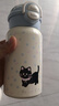 小貓保溫杯女高顏值大容量316不銹鋼水杯學(xué)生可愛(ài) 秋冬雙飲吸管杯 藍(lán)色星球小貓保溫杯 500ml 曬單實(shí)拍圖