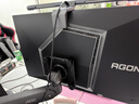AOC 愛(ài)攻27英寸4K 240Hz雙模FHD 480Hz原裝模組 DP2.1 HDR400 1ms 硬件低藍光 游戲電競顯示器AG276UZ 曬單實(shí)拍圖