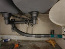 日丰水槽双下水管厨房洗菜盆下水器套装RF-C5082BD-S 晒单实拍图