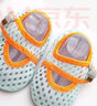 格子熊寶寶地板鞋兒童夏季網(wǎng)面透氣學(xué)步鞋防滑軟底室內(nèi)地板襪秋嬰兒襪套 1雙裝（女寶粘貼款） 內(nèi)長13.5cm 參考16-20月 曬單實(shí)拍圖