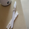 展藝 陶瓷白面包刀8寸 不銹鋼鋸齒刃切吐司法棍蛋糕不掉渣鏤空刀套 曬單實(shí)拍圖