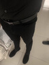 續(xù)即春夏季男士黑色薄款牛仔褲男韓版修身小腳褲潮流彈力休閑長褲大碼 黑色常規(guī)款 29 曬單實(shí)拍圖