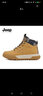 JEEP SPIRIT吉普男鞋馬丁靴子男冬季加厚雪地靴保暖高幫鞋男 0179 晨曦黃 43 曬單實(shí)拍圖
