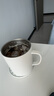 無印良品（MUJI）不銹鋼雙層馬克杯 大容量男女辦公學生水杯茶杯咖啡杯 白色 490ml 曬單實拍圖