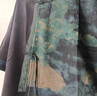 皮爾卡丹（pierre cardin）媽媽夏裝套裝中老年人衣服貴婦人2025新款唐裝小衫闊太洋氣媽媽裝 綠色+黑色闊腿褲 2XL (建議120-135斤) 曬單實拍圖