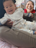 貝肽斯嬰兒睡袋暖姜恒溫兒童分腿睡袋嬰幼兒防踢被睡衣四季雙層 弗里德M 曬單實(shí)拍圖