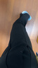 betu女裝2025秋季新款休閑微喇褲早八通勤必備喇叭褲女2508T72 黑色 L 曬單實(shí)拍圖