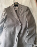雅戈爾西服男士?jì)?yōu)質(zhì)羊毛混紡含桑蠶絲西服舒適挺括男士單西2025新品合款 淺灰色VXXX225142EMY 185A 185/104A （推薦85-90公斤） 曬單實(shí)拍圖