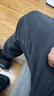 杰克·瓊斯（JACK&JONES）秋新款簡約寬松舒適休閑束腳褲松緊腰頭牛仔褲長褲男裝224332007 A16 深灰牛仔 30 170 W30 曬單實(shí)拍圖