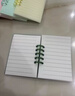 四季年華A7活頁(yè)筆記本子小本子線圈本口袋本透明簡(jiǎn)約ins風(fēng)單詞本橫線迷你便攜隨身口袋作業(yè)記事本備忘錄 【實(shí)心黑+實(shí)心白】2本裝 曬單實(shí)拍圖