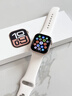 Apple/蘋果 Watch Series 10 智能手表GPS款42毫米玫瑰金色鋁金屬表殼淡桃粉色運動型表帶M/L MX1V3CH/B 曬單實拍圖