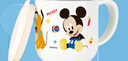 迪士尼（Disney）兒童水杯寶寶喝牛奶杯家用帶刻度耐摔不銹鋼口杯上幼兒園喝水杯子 曬單實(shí)拍圖