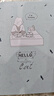 白雪（snowhite） 本子本冊喵喵醬A5筆記本 簡(jiǎn)約加厚線(xiàn)裝本學(xué)生用縫線(xiàn)本軟皮記事本 縫線(xiàn)本2本 曬單實(shí)拍圖