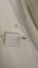 小米（MI） 小米原裝35W 雙口充電器USB-C USB-A雙口快充頭 智能兼容多數平板紅米手機 白色(單頭) 曬單實(shí)拍圖